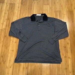 Fairway & Greene Hermitage CC long sleeve polo size large men’s